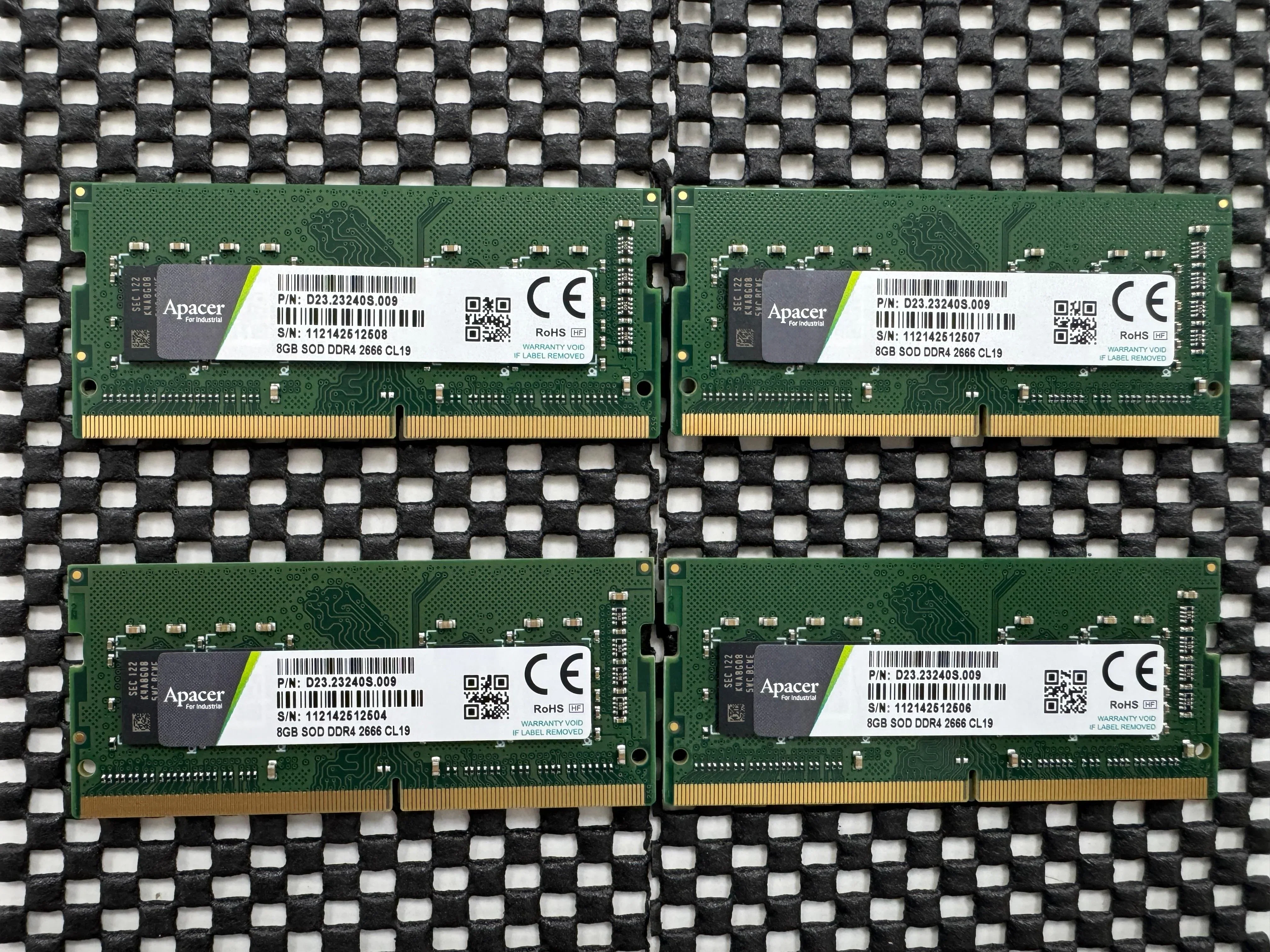 Apacer DDR4 32GB Laptop RAM 2666MHZ PC4-21300 260 PIN SODIMM CL19